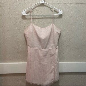 Cotton Candy LA Pink and White Romper